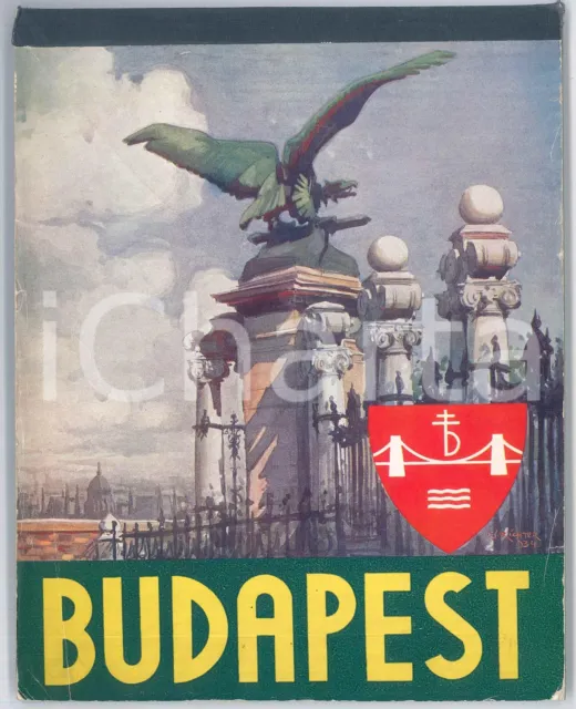 1935 BUDAPEST - UNGHERIA Calendario settimanale - Ufficio Turistico di Budapest
