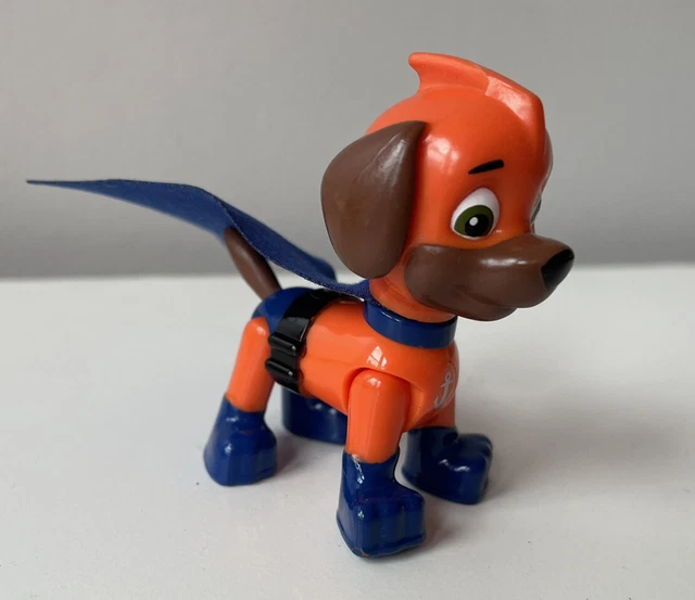 Paw Patrol Zuma Super Pups Figure With Cape (No Removable Pack )- HTF
