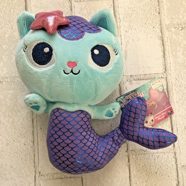 DREAMWORKS GABBY'S DOLLHOUSE 8" Purrific MERCAT Plush Toy NWT! £14.45