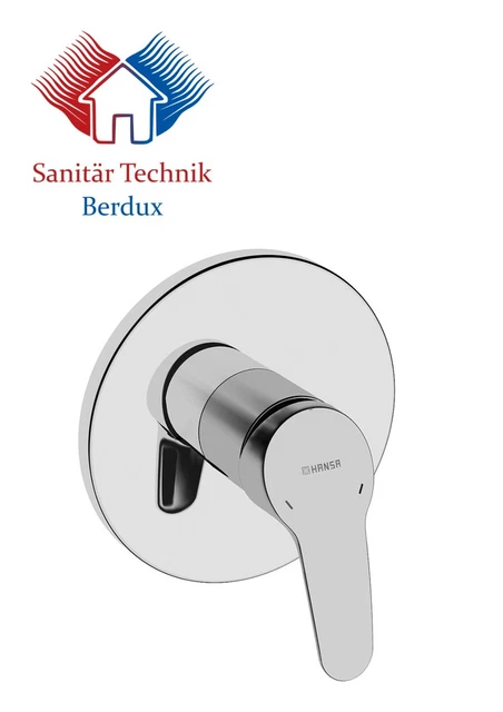 Hansa HANSALIGNA Fertigmontageset Einhand-Brausebatterie - Chrom, Für HANSABLUEBOX Einbaukörper