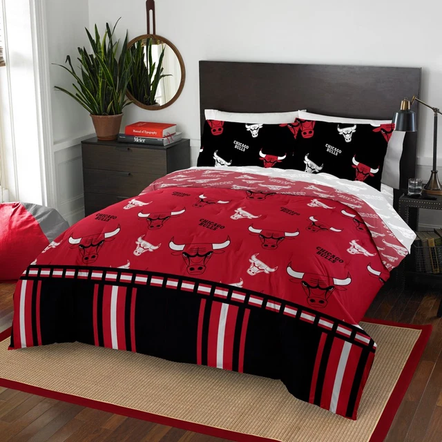 NBA Chicago Bulls Queen Bed in Bag Set NBA Chicago Bulls Queen Bed in Bag Set