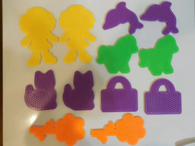 Perler Beads Small Animal Pegboards 4 Count 