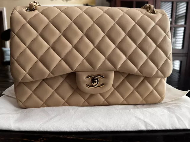 $10,000.00 Chanel Classic Flap encrusted in Swarovski Cystal