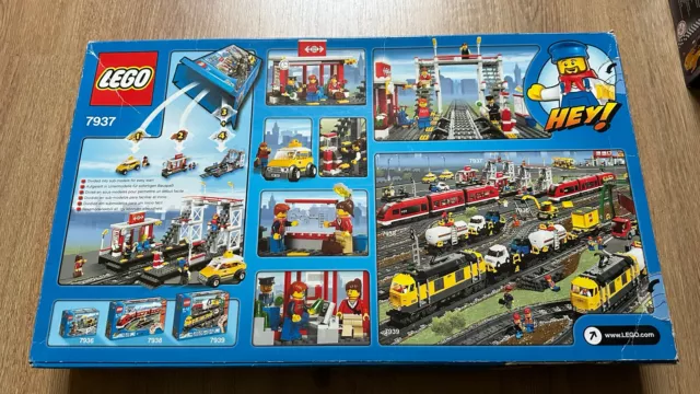 LEGO 7997 CITY Train Station - Rare - New In Box
