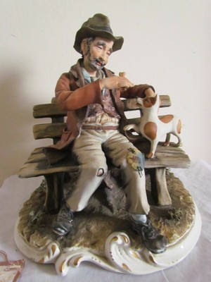 capodimonte tramp with dog