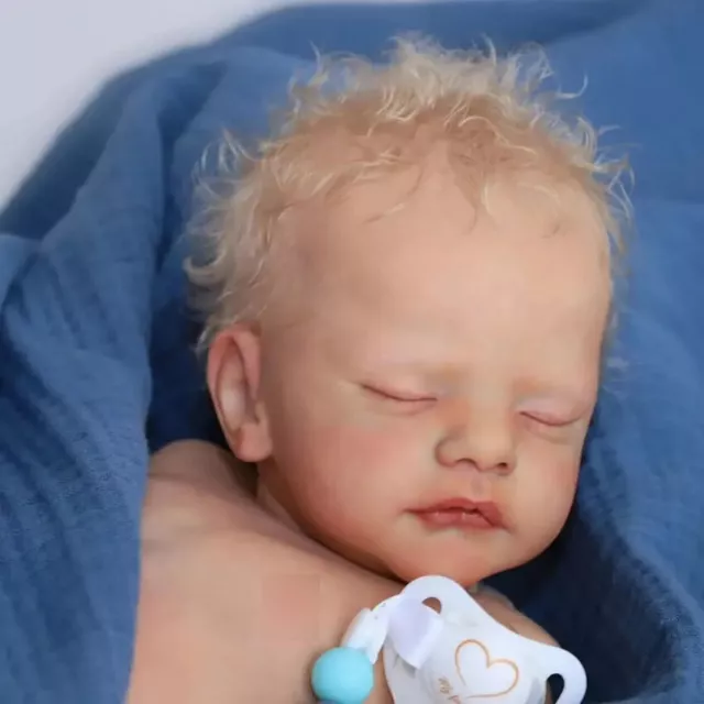 Bambola reborn morbida bambina 18 pollici corpo in silicone realistico regalo in vinile neonato