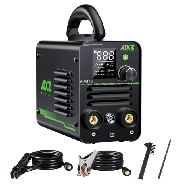 145 Amps Stick Welder, 3 in 1 MMA/Spool Gun/LIFT TIG 110V ARC Welding Machine...