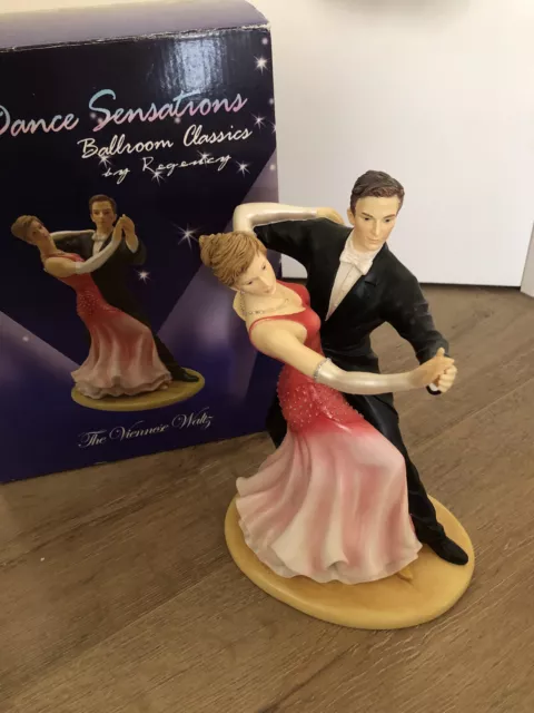 Ballroom Dancing Figurine – The Viennese Waltz – Boxed – Dancing