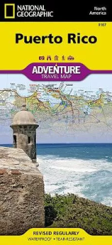 Puerto Rico: Travel Maps International Adventure Map