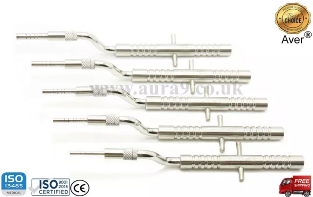 Dental Implants Osteotomes Placement Offset Sinus Lift Concave Implantology Set