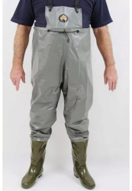 Hornes Full Length Waders - Pimple Sole Boots - 9 Med