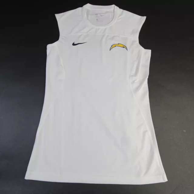 Los Angeles Chargers Nike NFL On Field Sleeveless Shirt Men's White New