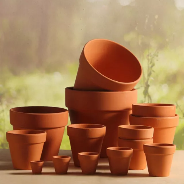 10/20x Mini Succulent Small Durable Clay Ceramic Terracotta Pot for Plants Craft