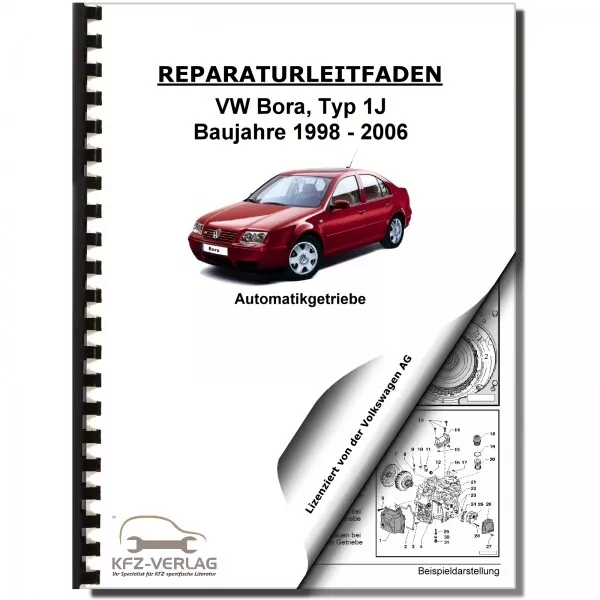 VW Bora, Typ 1J (98-06) Automatikgetriebe 01M - Reparaturanleitung