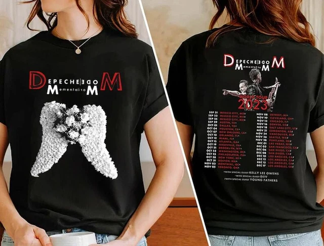 Depeche Mode Memento Mori Tour Dates 2024 T-Shirt, Depeche Mode Concert Shirt