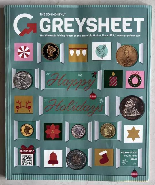 December 2023 Coin Dealer Newsletter Cdn Monthly Greysheet