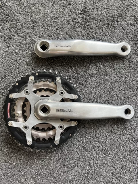 Shimano M569 Deore LX Triple Chainset FC-M569 I.G. 8 24 Speed 175mm