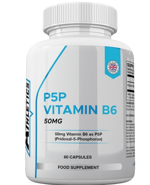 ITAMIN B6 P5P 50mg Activated Vitamin B6 Pyridoxal5'Phosphate