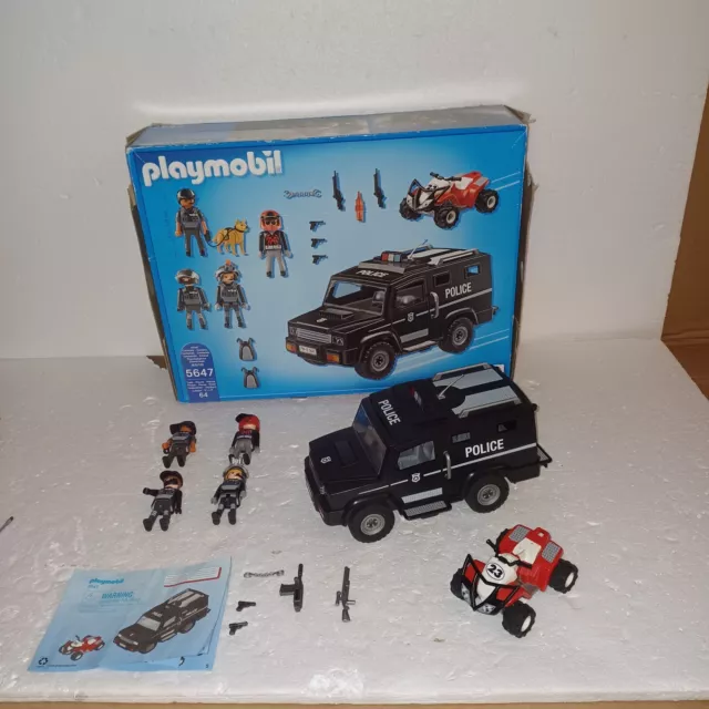 Playmobil City Action 5647 pas cher, Forces spéciales de police