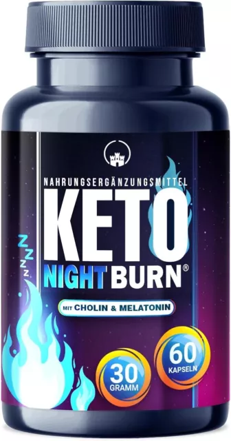 Keto Night Burn 60 Kapseln 30g Cholin + Garcinia Cambogia