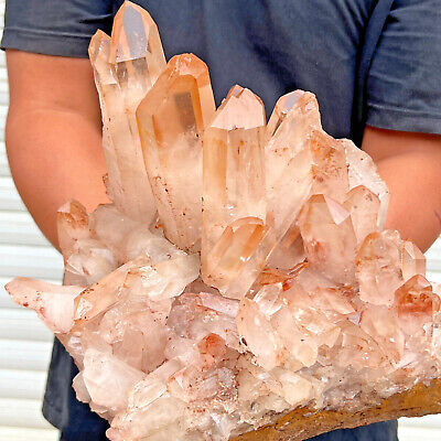 20.54LB A+++Large Himalayan high-grade quartz clusters / mineralsls MA536