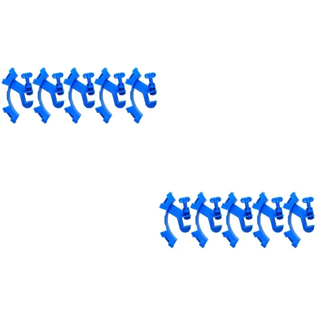 10 Pcs Plastique Collier De Serrage Du Changeur D'eau Pour Aquarium