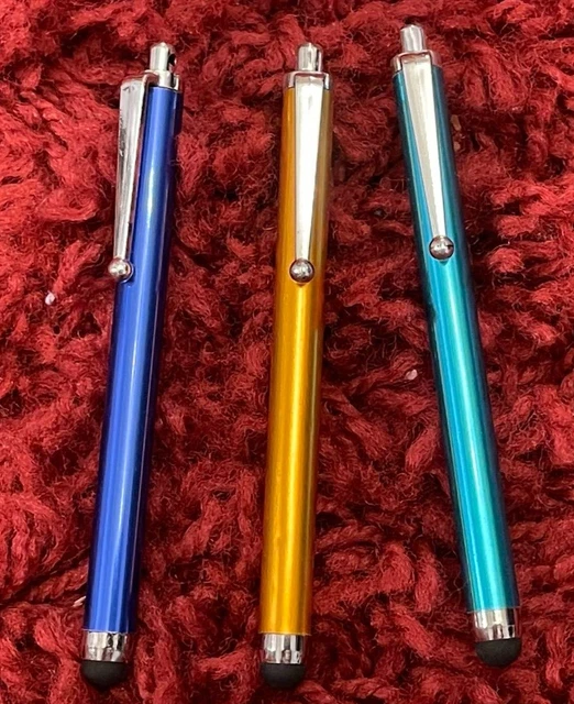 3 Universal Stylus Touch Screen Pens For iPad iPhone Samsung Kindle Tablet PC