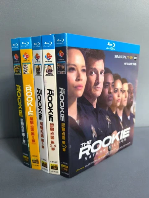THE ROOKIE SEASON 1-7 (2025) Series 16-Discs New Box Set $125.43 ...