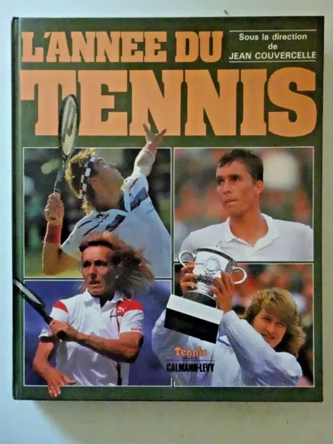 L'Année du Tennis 1987 Lendl Wilander Cash Becker Noah Graf Navratilova Evert