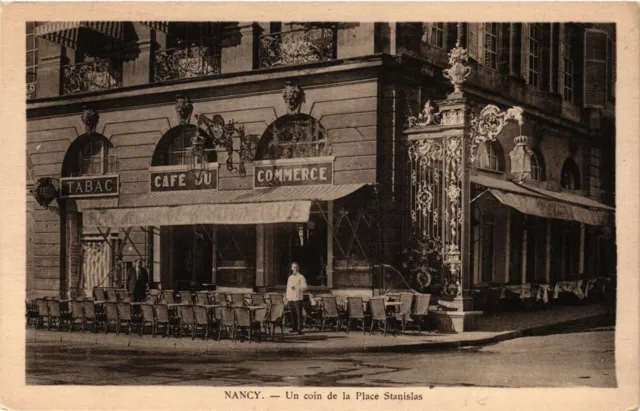 CPA NANCY - A corner of Place Stanislas - Grand Cafe du Commerce (386120)