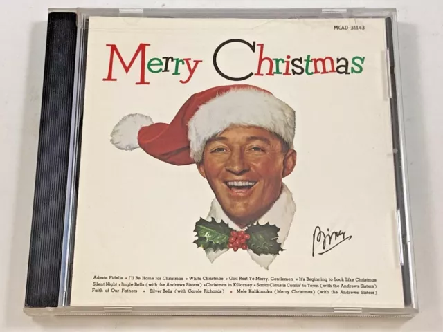 Merry Christmas by Bing Crosby (CD) MCA Records