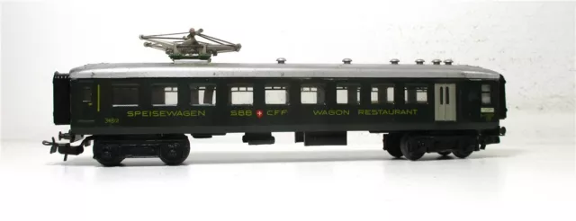 Märklin H0 348/2 Speisewagen aus Blech SBB CFF 10101 (1532H)