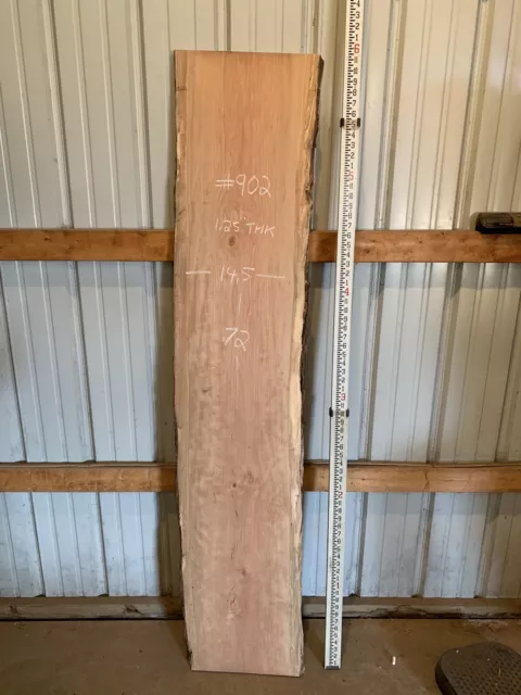 Figured Cherry Wood Slab Live Edge DIY Lumber Epoxy Table Shelf Craft Project