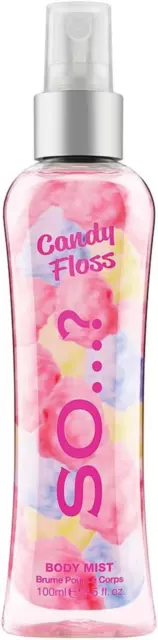 Body Mist by  Womens Candy Floss Body Mist Fragrance Spray 100Ml