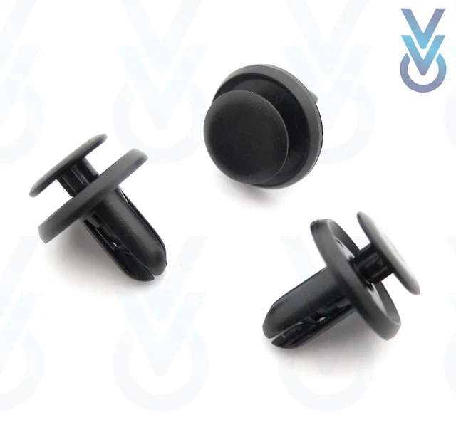 Lot De 10 Clips De Fixation Blancs Pour Piliers Intérieurs Tesla Model 3 Et Model Y - Pilier A, B, C - 8