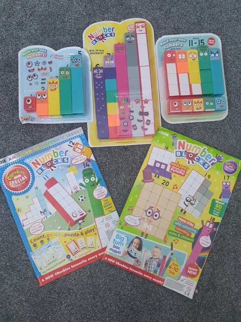 NUMBERBLOCK COLLECTABLES CBEEBIES Preschool educational special needs 1 ...