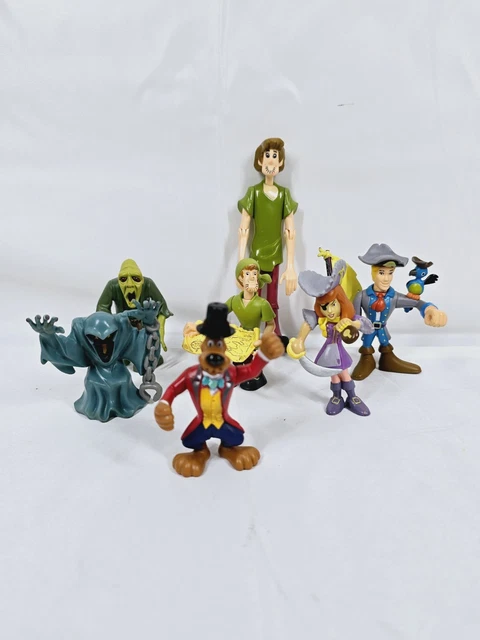 SCOOBY DOO FIGURES Bundle Hannah Barbera x7 Figures Scooby Doo Monsters ...