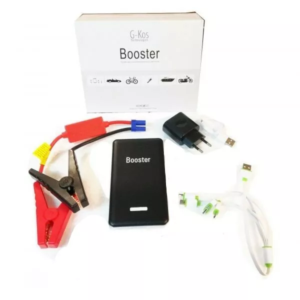 Avviatore di Emergenza Auto Batteria Jump Starter Power Bank Booster Portatile