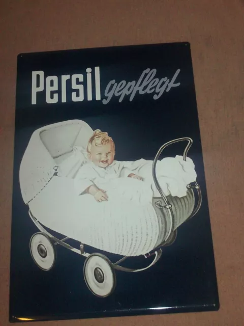 Blechschild Von Persil Geplegt   40 X 60 Cm