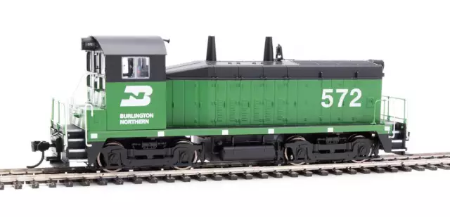 HO Scale - WALTHERS MAINLINE 910-10612 BURLINGTON NORTHERN NW2 Decoder Ready