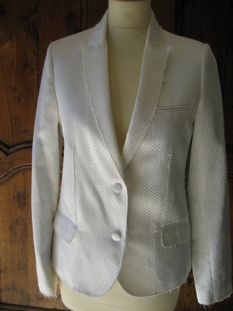 Blazer Vega Zadig & Voltaire Homme - Taille XS, Noir, Laine, Neuf Avec Étiquettes