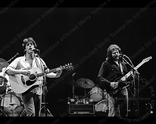 DON FELDER PHOTO GLENN FREY THE EAGLES 8x10 Concert Photo by Marty Temme Tele