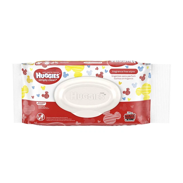 Huggies Simply Clean, Fragrance-Free Baby Wipes, 24 Sheets With Free Shipping✔✔✔
