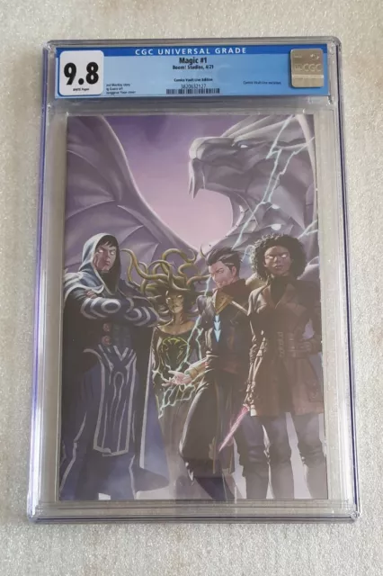 Magic #1 (2021) Cgc 9.8 Comics Vault Live Edition Variant Cover - Boom! Studios