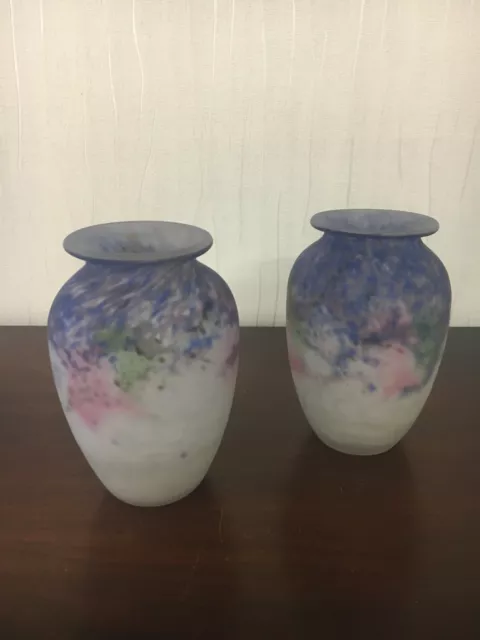 1 paire de vases Muller & Frères