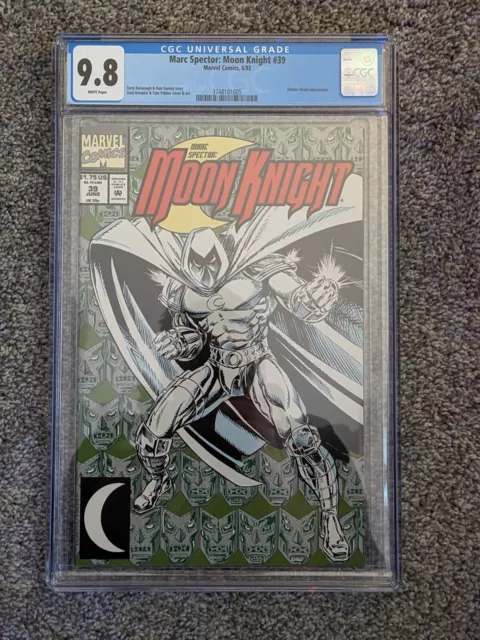 Marc Spector: Moon Knight #39 CGC 9.8 (1992) - Doctor Doom