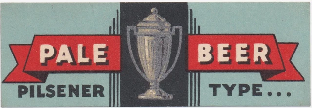Renner Pale Beer Pilsener Type Neck Label