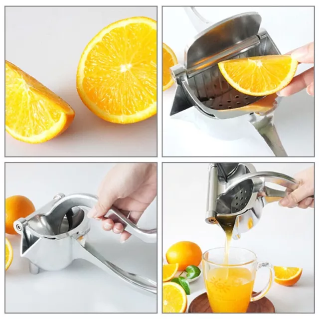 Aluminum Alloy Manual Juicer Hand Lemon Juice Squeezer Fruit Press Extractor 3