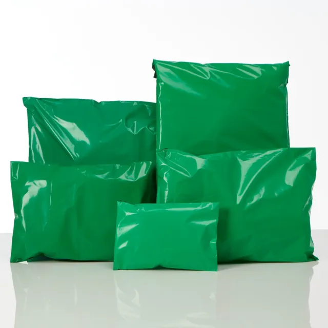 Coloured Mailing Bags Strong Polythene Postage Parcel Postal Seal Mixed All Size 3