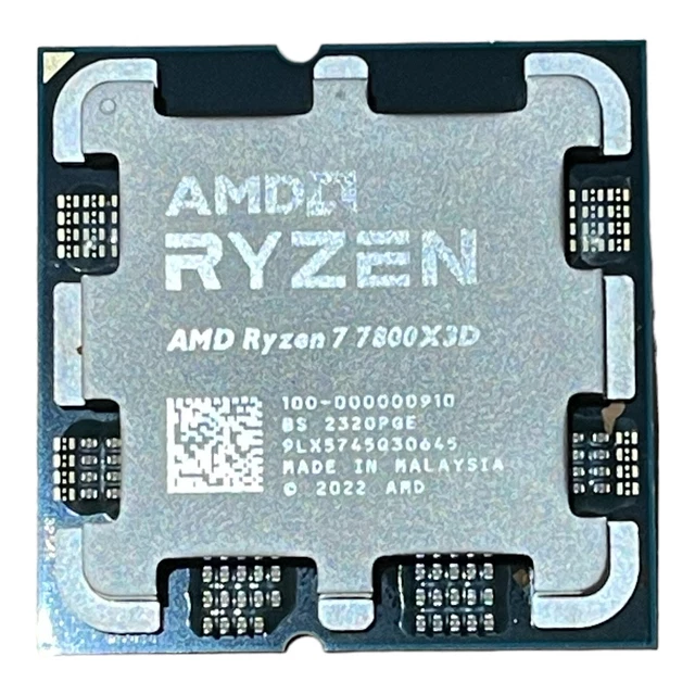 AMD RYZEN 7 7800X3D 4.2GHz 8 Core AM5 Processor No BOX, New CPU Item 7 ...